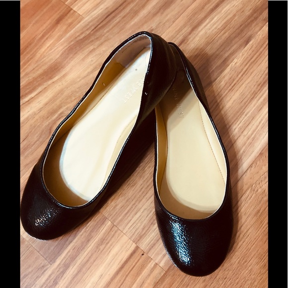 nine west black ballet flats